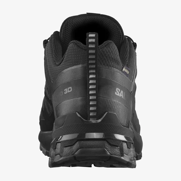 SALOMON WIDE GORE-TEX Trail Running Shoes in Black / Phantom / Pewter Size